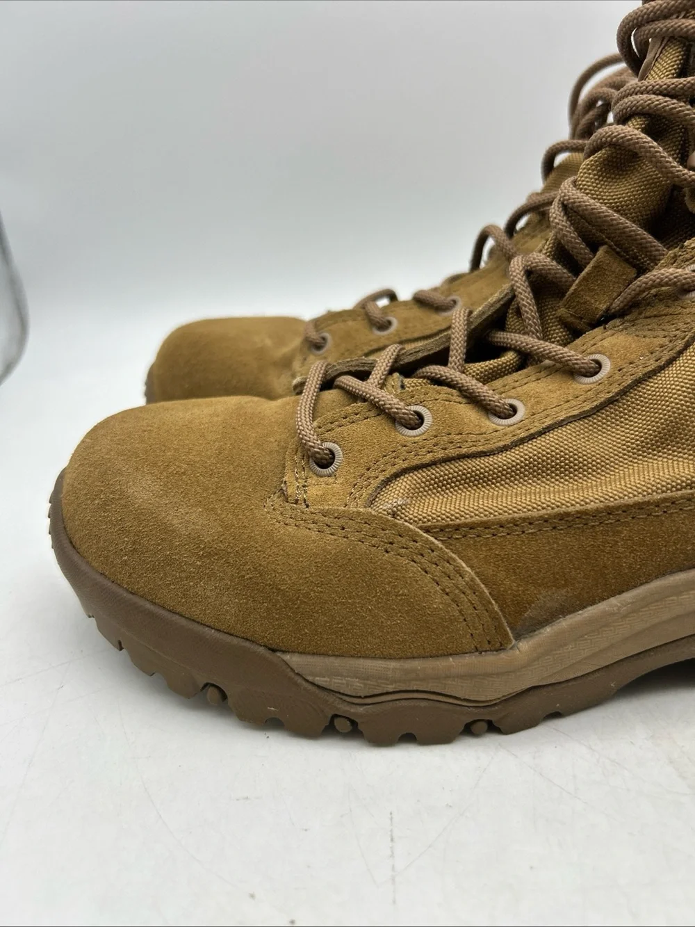 Military Uniform Supply OCP Assault Boots - Coyote Size 9 Reg (Read Desc)
